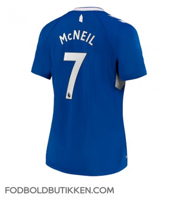 Everton Dwight McNeil #7 Hjemmebanetrøje Dame 2022-23 Kortærmet